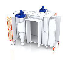 Камера напилення двухпоставая на циклоні