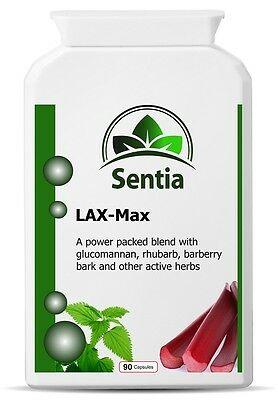 Lax-Max Лакс-Макс 90 капс очищення організму м'який проносний засіб USA