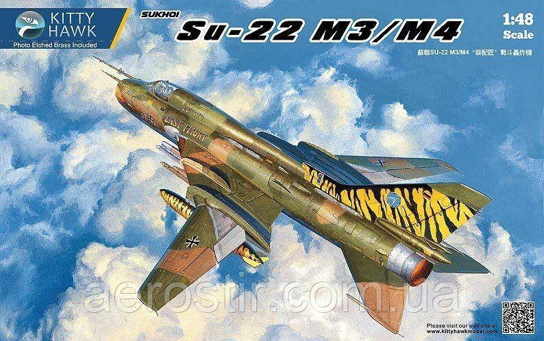 Сухий Су-22 М3/М4 1/48 Kitty Hawk 80146, фото 1