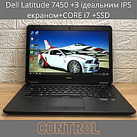 Ноутбук Dell Latitude 7450 +Как новый+С идеальным IPS экраном+CORE i7 +SSD