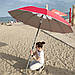 Пляжний зонт 2,0 м з повітряним клапаном, чохол, щільна тканина + БУР у подарунок!, фото 6