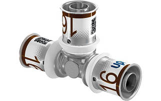 Трійник композиційний рівнопрохідний PPSU Uponor S-Press 25-25-25
