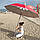 Пляжний зонт 2,0 м з повітряним клапаном, чохол, щільна тканина + БУР у подарунок!, фото 6
