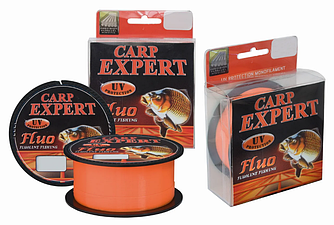 Волосінь Carp Expert UV Fluo Orange 300 м 0.25 мм 8.9 кг помаранчева