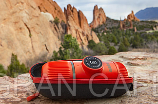Нанопрессо светло-красный + чехол "Nanopresso Elements Lava Red от WACACO®" Портативная эспрессо машина, фото 2
