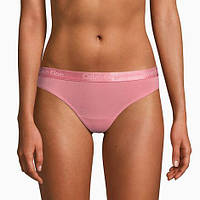 Жіночі трусики (сліпи) Calvin Klein колекція Motive Cotton Lightly Lined, колір рожевий