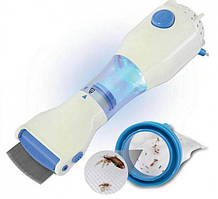 Гребінець електричний для видалення вошей і бліх V-Comb Licetec