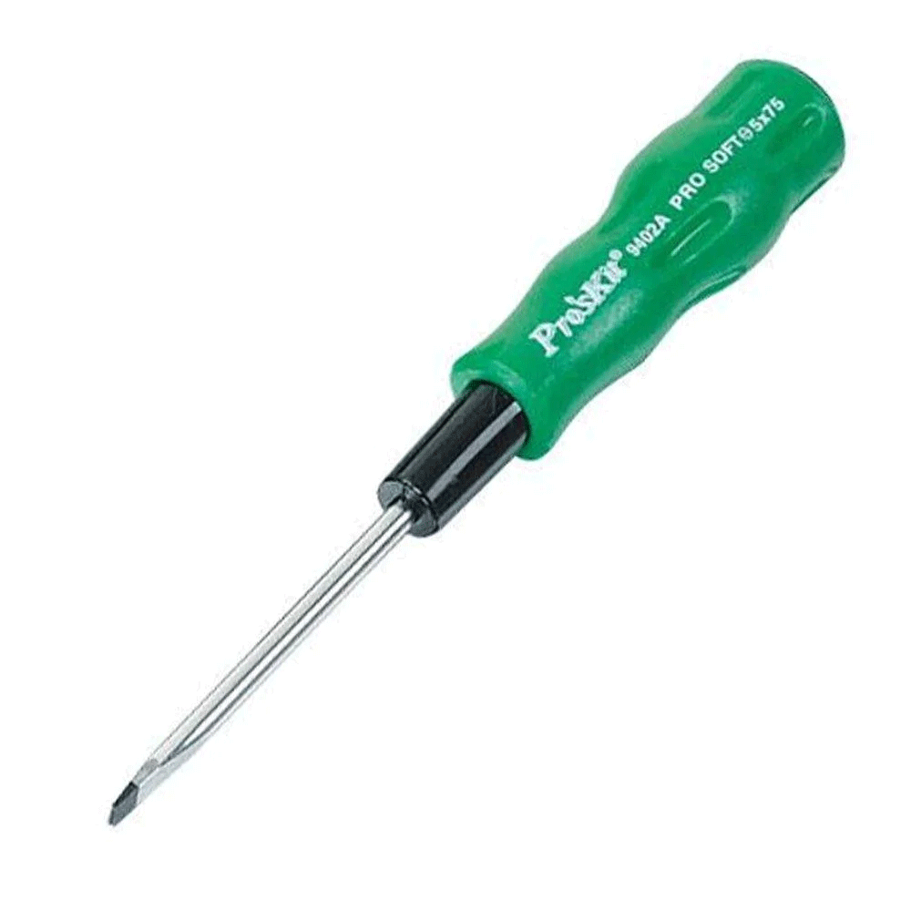 Викрутка плоска 89402A Pro'sKit (ø5.0х75мм)