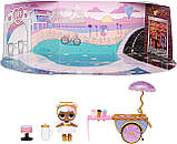 Лялька ЛОЛ Леді-Сахарок Ігровий набір L.O.L. Surprise серії Furniture Sweet Boardwalk Sugar Doll LOL 572626 Оригінал, фото 5