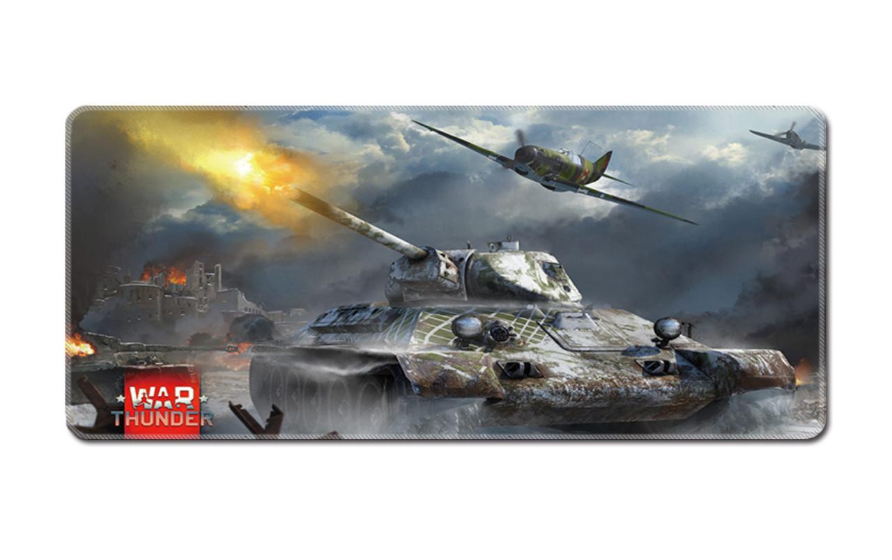 Геймерський килимок, ігрова поверхня Primo War Thunder 40х90см, фото 1