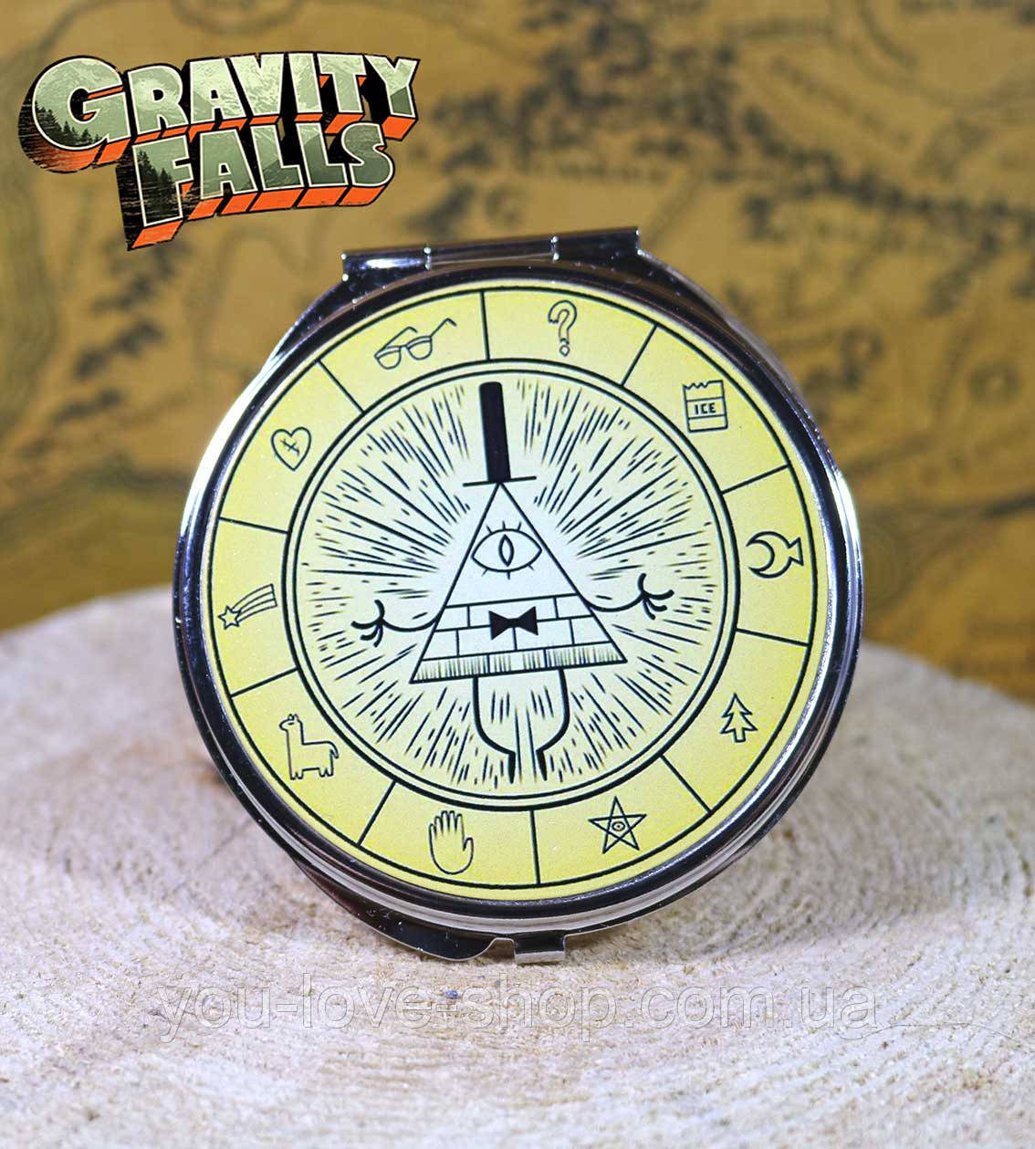 Дзеркало Білл Шифр Гравити Фолз / Gravity Falls