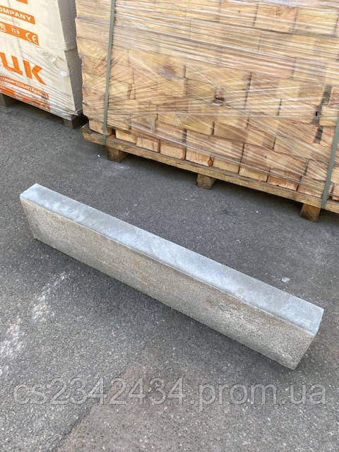 Бордюр садовий 500х200х43 сірий