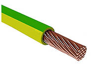 Мідний гнучкий провід FS17(ПВ 5) 1х2,5 мм2 жовто-зелений FS0025GV