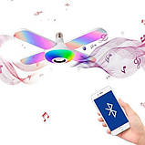 Світильник LED DP E27 з музичною колонкою й дискошаром, фото 3