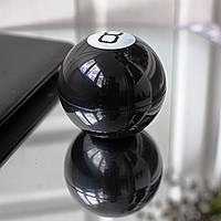Магічна куля-передсказач російською 10 см Magic Ball 8 чорна кулька з відповідями куля долі бажань