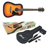 Гітарний набір IBANEZ V50NJP VS (У комплекті: чохол, тюнер, ремінь, медіатори, чохол для аксесуарів), фото 3