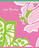 Набір шкільних зошитів  24 аркушів клітинка YES Beautiful 10 штук, фото 3