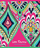 Набір шкільних зошитів  24 аркушів клітинка YES Beautiful 10 штук, фото 2