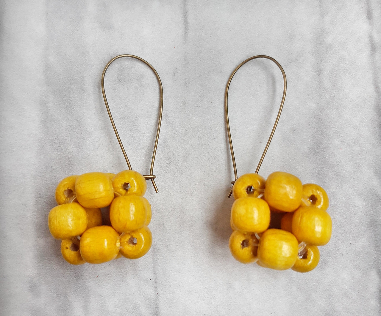 Сережки Чарівниця. Жовті., фото 1