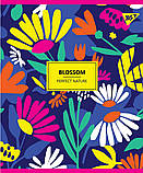 Набір шкільних зошитів  96 аркушів лінія YES Blossom 5 штук, фото 4
