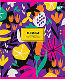 Набір шкільних зошитів  96 аркушів лінія YES Blossom 5 штук, фото 5
