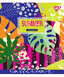 Набір шкільних зошитів  96 аркушів лінія YES Summer 5 штук, фото 5