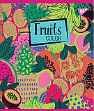 Набір шкільних зошитів  24 аркушів лінія YES Fruits Color Крафт 10 штук, фото 5