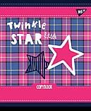 Зошит для записів А5/24 ліній. YES "Tartan fun" виб. гібрид.лак, фото 3