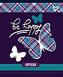 Зошит для записів А5/24 ліній. YES "Tartan fun" виб. гібрид.лак, фото 6