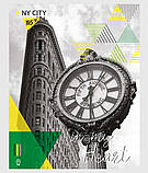 Зошит для записів А5/48 кл. YES "City of your heart" виб. гнучк.лак., фото 5