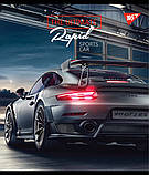 Набір шкільних зошитів  48 аркушів лінія YES Rapid Drive 5 штук, фото 4