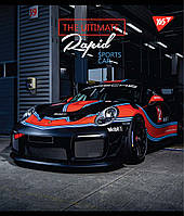 Набір шкільних зошитів 12 аркушів лінія YES Rapid Drive 10 штук