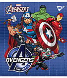 Набір шкільних зошитів 18 аркушів клітинка YES Marvel 10 штук, фото 2