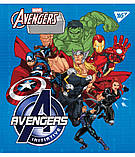 Набір шкільних зошитів 18 аркушів клітинка YES Marvel 10 штук, фото 5