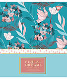 Набір шкільних зошитів  48 аркушів лінія YES Floral Dreams 5 штук, фото 6