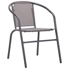 Садовий стілець-крісло AMF Taco темно-сірий для кафе для саду на терасу