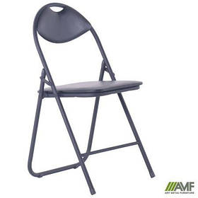 Складаний стілець АМФ Джокер алюм м'який PVC сірий