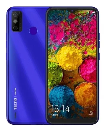 Смартфон Tecno Spark 6 Go (KE5) 2/32Gb Aqua Blue, фото 1