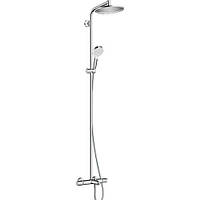 Душова система з термостатом Hansgrohe Crometta S 240 Showerpipe (27320000)