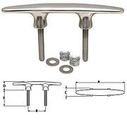 Качка на борт корабля Contemporary 152 мм неіржавка сталь Attwood