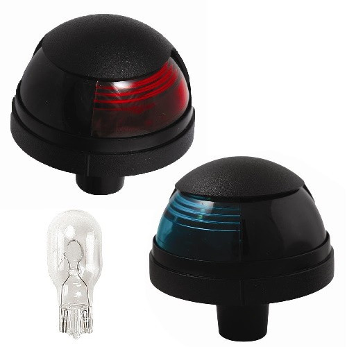 Вогняні бортові човникові Pulsar комплект 12 В 9 Вт пластик чорний Attwood