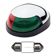 Світло бортового суданого Quasar комбіноване 12 В 8 Вт пластик хромований Attwood