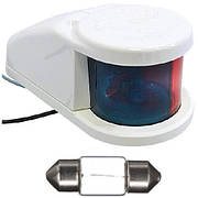 Світ бортовий судновий комбінований серія 2010 12 В 10 Вт пластик білий Hella Marine