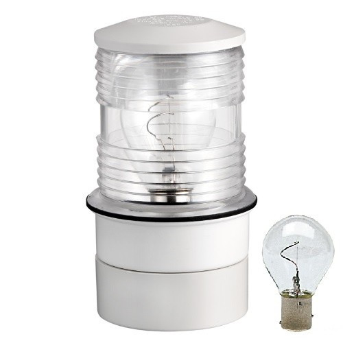 Світло кругової для щогли судно Utility накладний 12 В 10 Вт пластик білий Osculati