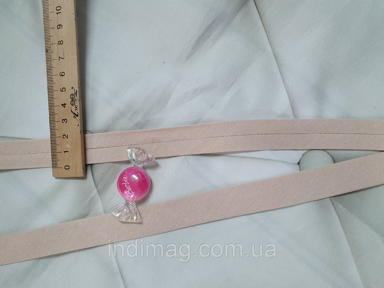 Коса бейка (рулончика) х/б 2 см, фото 1