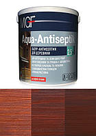 Лазур антисептик для деревини MGF Aqua-Antiseptik 2,5 л, Махагон