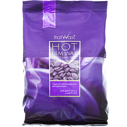 Віск у гранулах Ital Wax Plum, 500 г сливовий, фото 1