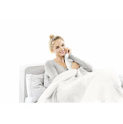 Електроковдра HD 75 White Beurer ковдру з підігрівом плед покривало