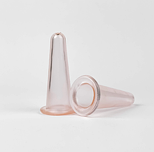 Набір вакуумних силіконових банок для обличчя Чудесник 37 мм, 2 шт.