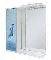 Зеркало в ванную 60 см с дельфином ПИК БАЗИС ДЗ0160LА ДЕЛЬФИН
